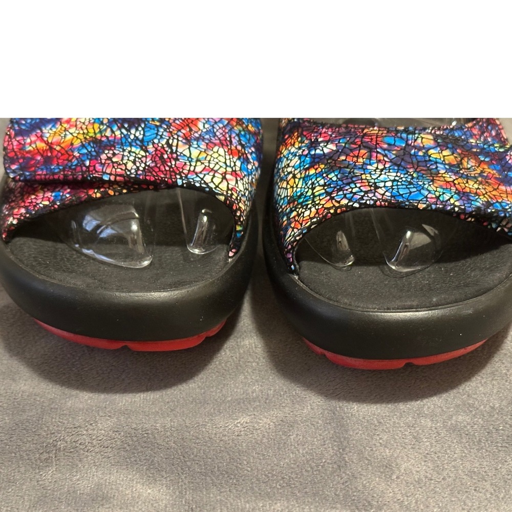 Wolky Jewel Multicolored Mosaic Comfort Walking Sandals Womens Size 41 137 3325 - Picture 3 of 7